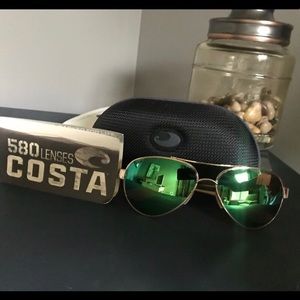 Costa Loreto polarized green mirror 580 sunglasses